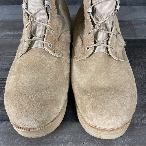 Altama Desert Tan Military Combat Boots Vibram Boots PJ 07-07 5200 - Picture 5 of 11
